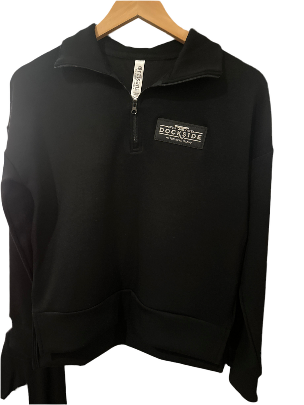 Cora 1/4 Zip L/S  Black