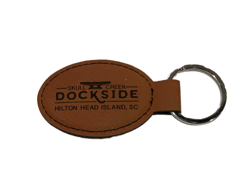 Keychain- Leather- Logo